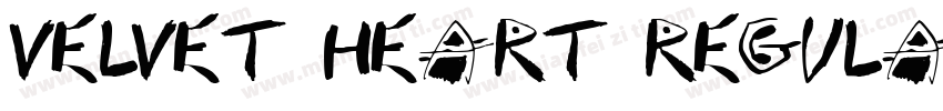 Velvet Heart Regula字体转换